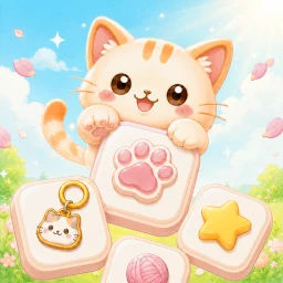 Icono de Match It Meow! Cat Tile Puzzle